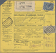Belgien - Eisenbahnpaketmarken: 1925/1926, 70 Parcel Cards To France, All Franked With Train Parcel - Bagagli [BA]
