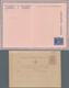 Belgien - Ganzsachen: 1873/1915 Ca. 27 Postal Stationery Cards And Covers, Lettercards Incl. Double - Sonstige & Ohne Zuordnung