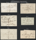 Delcampe - Belgien - Stempel: BINCHE, 1801/1850 Ca., Specialized And Very Detailed Collection Comprising The Pr - Other & Unclassified