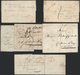 Delcampe - Belgien - Stempel: BINCHE, 1801/1850 Ca., Specialized And Very Detailed Collection Comprising The Pr - Other & Unclassified