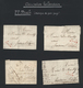Delcampe - Belgien - Stempel: BINCHE, 1801/1850 Ca., Specialized And Very Detailed Collection Comprising The Pr - Other & Unclassified