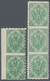 Bosnien Und Herzegowina: 1900, Definitives "Double Eagle", 5h. Green, Specialised Assortment Of 16 S - Bosnia Herzegovina