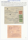 Delcampe - Bosnien Und Herzegowina: 1906/1918, Collection Of 26 Commercial Covers On Written Up Album Pages, In - Bosnia Herzegovina