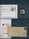 Dänemark: 1851-54 The 4 R.B.S. Brown: Collection Of 36 Stamps And 6 Covers From Various Printings By - Briefe U. Dokumente