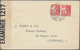 Dänemark - Färöer: 1939/1942, Lot Of Six Entires Mainly WWII Period, Incl. Three Covers Bearing Over - Islas Faeroes