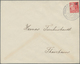 Dänemark - Färöer: 1939/1942, Lot Of Six Entires Mainly WWII Period, Incl. Three Covers Bearing Over - Islas Faeroes