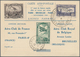 Frankreich: 1909/1957, Lot Of 28 Covers/cards Showing A Good Range Of Better And Interesting Items, - Colecciones Completas