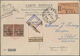Delcampe - Frankreich: 1910/1939, Airmail, Lot Of Seven Covers/cards, Showing Flight Cachets, Airmail Frankings - Sammlungen
