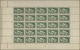 Frankreich: 1931, National Debt Fund, 1.50fr. Deep Yellow-green, Complete Sheet Of 25 Stamps (folded - Colecciones Completas