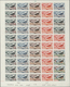 Delcampe - Frankreich: 1943/1980, IMPERFORATE COLOUR PROOFS, TOP COLLECTION Of Apprx. 59.000 Colour Proofs All - Sammlungen