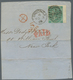 Delcampe - Großbritannien: 1865/1869, Assortment Of 74 Fronts/large Fragments Each Franked With 84 Copies 1s. G - Andere & Zonder Classificatie