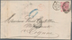 Großbritannien: 1870/1871, Perfins"C.DEVAUX&CO LONDON", Group Of 20 Lettersheets To France Bearing 3 - Otros & Sin Clasificación