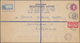 Großbritannien - Ganzsachen: 1929/87 Ca. 30 Unused And Commercially Used Oversized (H-K) Postal Stat - 1840 Mulready-Umschläge