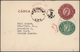 Irland: 1922/94 Accumulation Of Ca. 480 Unused/CTO-used And Commercially Used Postal Stationeries (p - Ungebraucht