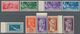 Delcampe - Italien: 1929/1931. Small Lot Of 35 Mint Never Hinged Stamps, All Overprinted SAGGIO In RED Or BLUE, - Colecciones