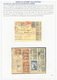 Delcampe - Jugoslawien: 1918/1948, Collection Of 47 Better Covers/cards Mounted On Written Up Album Pages, Show - Briefe U. Dokumente
