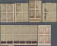 Jugoslawien: 1920. "Chanbreakers" Varieties. Four Stock Card With Various Degrees Of OFFSETS Of The - Briefe U. Dokumente