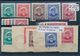 Delcampe - Jugoslawien: 1921/1938, Mint And Used Holding On Stockcards In A Small Binder With Many Interesting - Cartas & Documentos