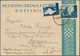 Kroatien: 1941/1944, Assortment Of Apprx. 85 Covers/cards/used Stationeries, Mainly Commercial Mail, - Kroatië
