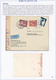 Delcampe - Kroatien: 1941/1944, Collection Of 40 (mainly Commercial) Covers On Written Up Album Pages, Comprisi - Croacia
