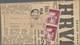 Delcampe - Kroatien: 1941/1944, Collection Of Apprx. 60 Commercial Covers Showing A Nice Range Of Interesting F - Kroatien