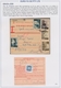 Delcampe - Kroatien: 1941/1945, Collection Of 48 Entires On Written Up Album Pages, Mainly Commercial Mail Incl - Croacia