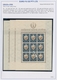 Delcampe - Kroatien: 1941/1945, Specialised U/m Collection On Written Up Album Pages, Comprising Overprint Sets - Kroatien