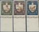 Kroatien: 1943, Labour Front, Group Of Specialities: Complete Set Imperforate, Complete Set Vertical - Croacia