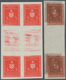 Kroatien - Dienstmarken: 1942/1944, Coat Of Arms, Specialised Assortment Of Apprx. 450 Stamps Showin - Croacia