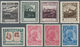 Liechtenstein: 1912/1960, Dubletten Auf Sieben Großen Steckkarten Mit Etlichen Besseren Ausgaben U.a - Sammlungen