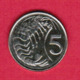 CAYMAN ISLANDS  5 CENTS 1992 (KM # 88a) #5401 - Cayman Islands