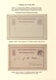 Delcampe - Luxemburg - Ganzsachen: 1874/81 Fantastic Exhibition Collection Of Postal Stationery Postcards, From - Ganzsachen