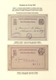 Delcampe - Luxemburg - Ganzsachen: 1874/81 Fantastic Exhibition Collection Of Postal Stationery Postcards, From - Enteros Postales