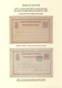 Delcampe - Luxemburg - Ganzsachen: 1874/81 Fantastic Exhibition Collection Of Postal Stationery Postcards, From - Interi Postali