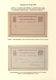 Delcampe - Luxemburg - Ganzsachen: 1874/81 Fantastic Exhibition Collection Of Postal Stationery Postcards, From - Interi Postali