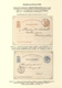 Delcampe - Luxemburg - Ganzsachen: 1874/81 Fantastic Exhibition Collection Of Postal Stationery Postcards, From - Interi Postali