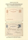 Delcampe - Luxemburg - Ganzsachen: 1874/81 Fantastic Exhibition Collection Of Postal Stationery Postcards, From - Interi Postali