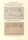 Delcampe - Luxemburg - Ganzsachen: 1874/81 Fantastic Exhibition Collection Of Postal Stationery Postcards, From - Interi Postali