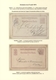 Delcampe - Luxemburg - Ganzsachen: 1874/81 Fantastic Exhibition Collection Of Postal Stationery Postcards, From - Interi Postali