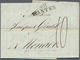 Monaco - Vorphilatelie: 1791/1810, INCOMING MAIL, 22 Folded Letters From Mostly Different French Cit - ...-1885 Precursores