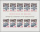 Monaco: 1982/1989, Accumulation With 233 IMPERFORATE Europa-CEPT Miniature Sheets In Five Different - Oblitérés