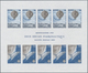 Monaco: 1982/1989, Accumulation With 233 IMPERFORATE Europa-CEPT Miniature Sheets In Five Different - Usados