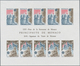 Monaco: 1982/1989, Accumulation With 233 IMPERFORATE Europa-CEPT Miniature Sheets In Five Different - Usados