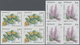 Monaco: 1985, Scarce Plants From Mercantour National Park Complete Set Of Six In A Lot With 78 IMPER - Oblitérés
