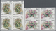 Monaco: 1985, Scarce Plants From Mercantour National Park Complete Set Of Six In A Lot With 78 IMPER - Usados