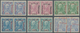 Montenegro: 1905/1906, Overprints, Specialised Assortment Of Apprx. 130 Stamps Showing Many Varietie - Montenegro