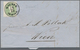 Österreich: 1860/1878, Partie Von 25 Briefhüllen Mit Meist Einzelfrankaturen, Dabei Drei EF MiNr. 18 - Colecciones