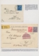 Österreichische Post In Der Levante: 1855/1914, Interessante Sammlung Mit 34 Briefen, Karten Und Gan - Oriente Austriaco