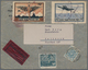 Polen: 1839/1940, Lot Of 34 Covers/cards/fronts/used Stationeries, E.g. Military Mail, 1921 Semi-off - Briefe U. Dokumente