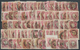 Portugal: 1858, Pedro 25 R. Pink, At Least 290 Copies Used Or On Piece. Interesting Shades And Types - Otros & Sin Clasificación